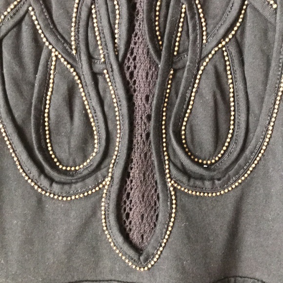Free people beaded empire waist sleeveless top - Picture 5 of 6